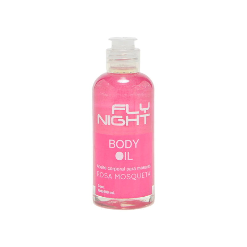 Aceite Corporal Saborizado Fly Night Rosa Mosqueta