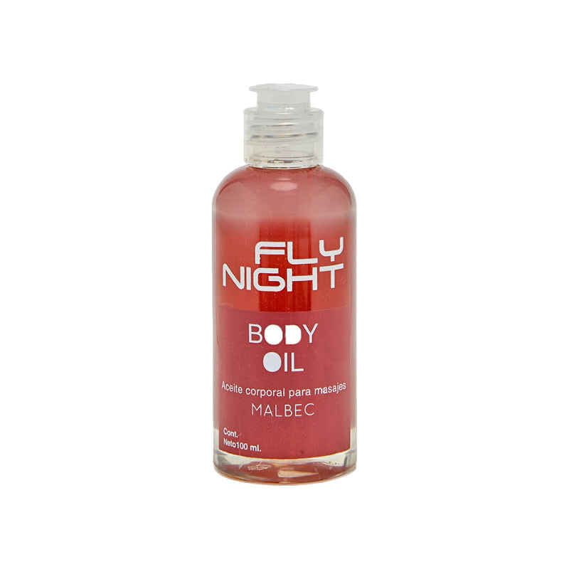 Aceite Corporal Saborizado Fly Night Uva Malbec