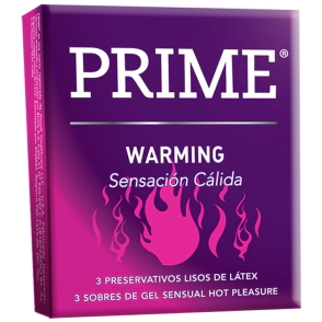 Preservativos Warming Prime