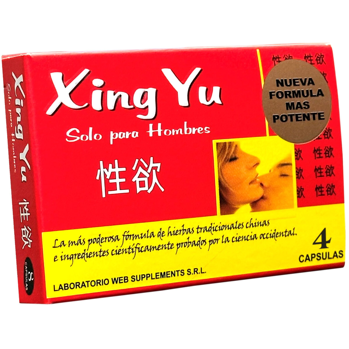 Capsulas Xing Yu 4 Unidades