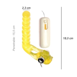 Anillo Peneano Doble Penetracion Safari Vertebrado Vibrador