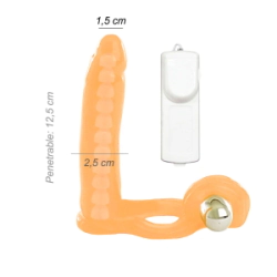 Anillo Peneano Triple Estimulador Vertebrado Vibrador