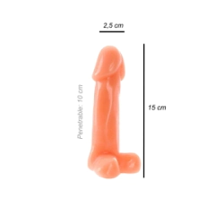 Dilatador Anal Mini Pene Micro Vibrador Sumergible