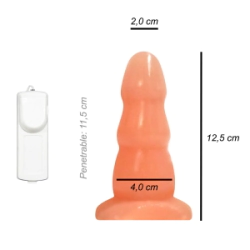 Plug Anal Escalonado Vibrador