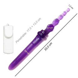 Dildo Consolador Doble Espada Jedy Vibrador