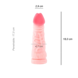 Dildo Consolador Americano Jr Cyber Skin