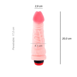 Dildo Consolador Americano Jr Cyber Skin Vibrador