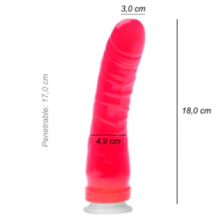 Dildo Consolador Banana Ventosa