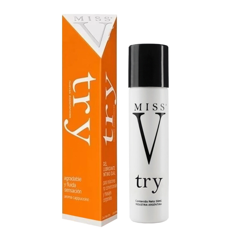 Gel Lubricante Anal Base Glicerina Miss V Try Malva Manzanilla