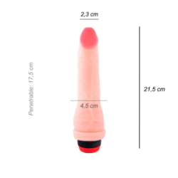 Dildo Consolador Bananin Cyber Skin Vibrador