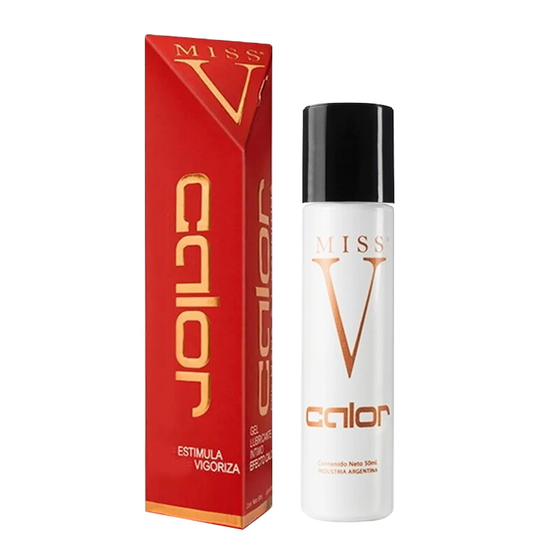 Gel Lubricante Calor Base Agua Miss V Maca L-Carnitina