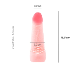 Dildo Consolador Cliterific Cyber Skin