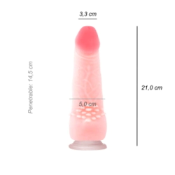 Dildo Consolador Cliterific Cyber Skin Ventosa