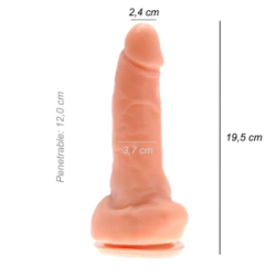 Dildo Consolador Emperador Ventosa