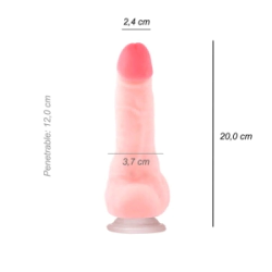 Dildo Consolador Emperador Cyber Skin Ventosa
