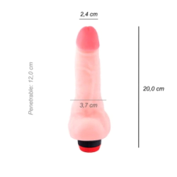 Dildo Consolador Emperador Cyber Skin Vibrador