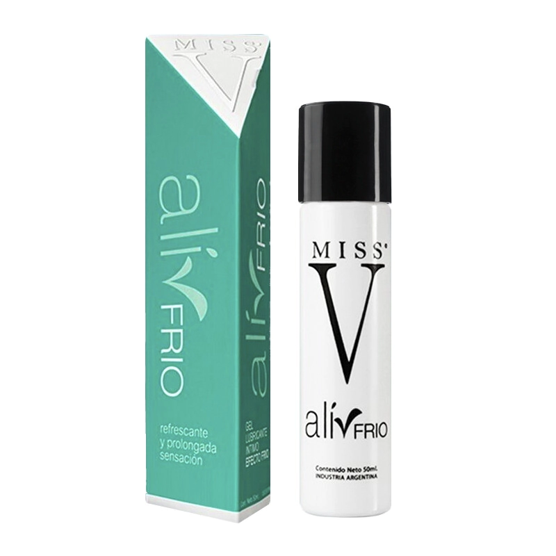 Gel Lubricante Frio Base Glicerina Miss V Menthol