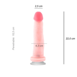 Dildo Consolador Geminis Cyber Skin Ventosa