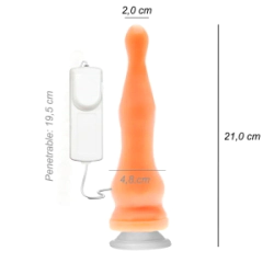 Dilatador Anal Inexpulsable Grande Micro Vibrador