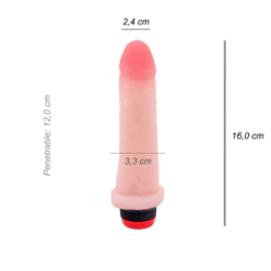 Dildo Consolador Nino Cyber Skin Vibrador