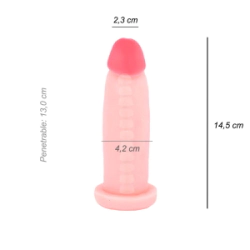 Dildo Consolador Normal Cyber Skin Vertebrado