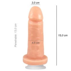 Dildo Consolador Normal New Ventosa