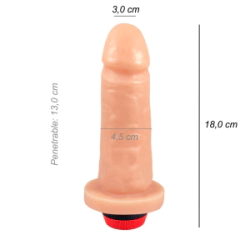 Dildo Consolador Normal New Vibrador