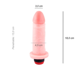 Dildo Consolador Normal New Cyber Skin Vibrador