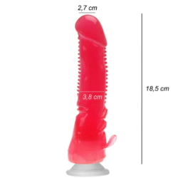 Dildo Consolador Rayador Ventosa