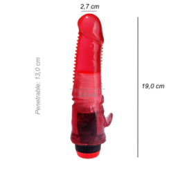 Dildo Consolador Rayador Vibrador