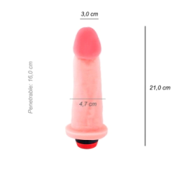 Dildo Consolador Super Cyber Skin Vibrador