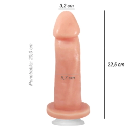 Dildo Consolador Super Plus Ventosa