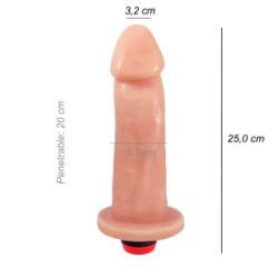 Dildo Consolador Super Plus Vibrador