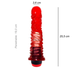 Dildo Consolador Twister Trama Vibrador