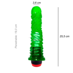 Dildo Consolador Twister Trama Vibrador