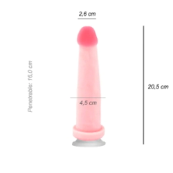 Dildo Consolador Vara Cyber Skin Ventosa