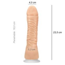 Dildo Consolador Panzer Ventosa