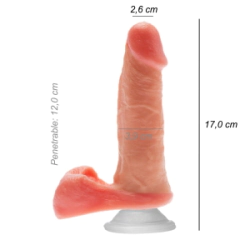 Dildo Consolador Realista Plumber Ventosa Vertebrado