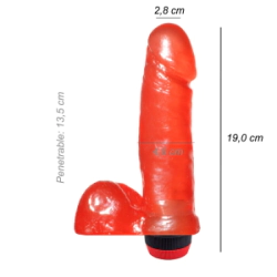 Dildo Consolador Realista John Vibrador