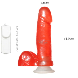 Dildo Consolador Realista John Ventosa Vibrador