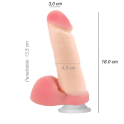 Dildo Consolador Realista John Cyber Skin