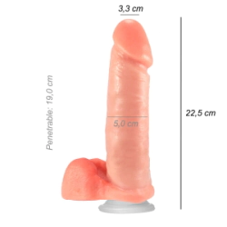 Dildo Consolador Realista Balerion Ventosa Vertebrado
