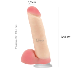 Dildo Consolador Realista Balerion Cyber Skin
