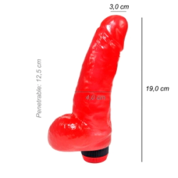 Dildo Consolador Realista Aiden Shaw Vibrador