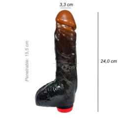 Dildo Consolador Realista Bam Jr Vibrador
