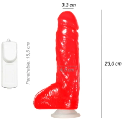 Dildo Consolador Realista Bam Jr Ventosa Vibrador