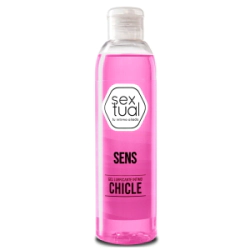 Gel Lubricante Saborizado Base Agua Sextual Chicle