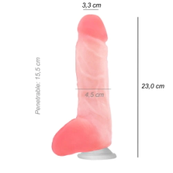 Dildo Consolador Realista Bam Jr Cyber Skin