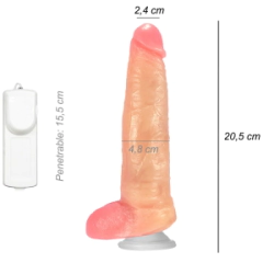 Dildo Consolador Realista Brad Stone Ventosa Vibrador