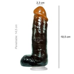 Dildo Consolador Realista Chase Hunter Ventosa